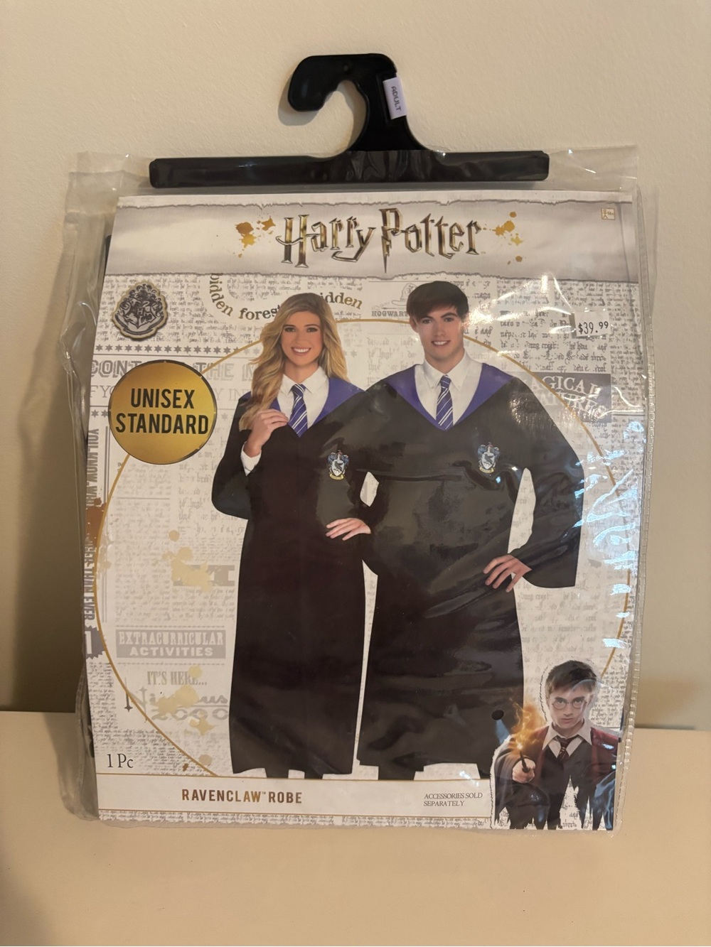 Harry Potter Ravenclaw Robe Halloween Costume - Blue and Black